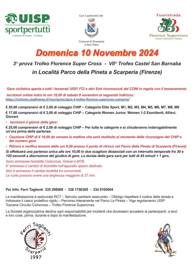 GARA 3 FLORENCE SUPERCROSS - Iscriviti